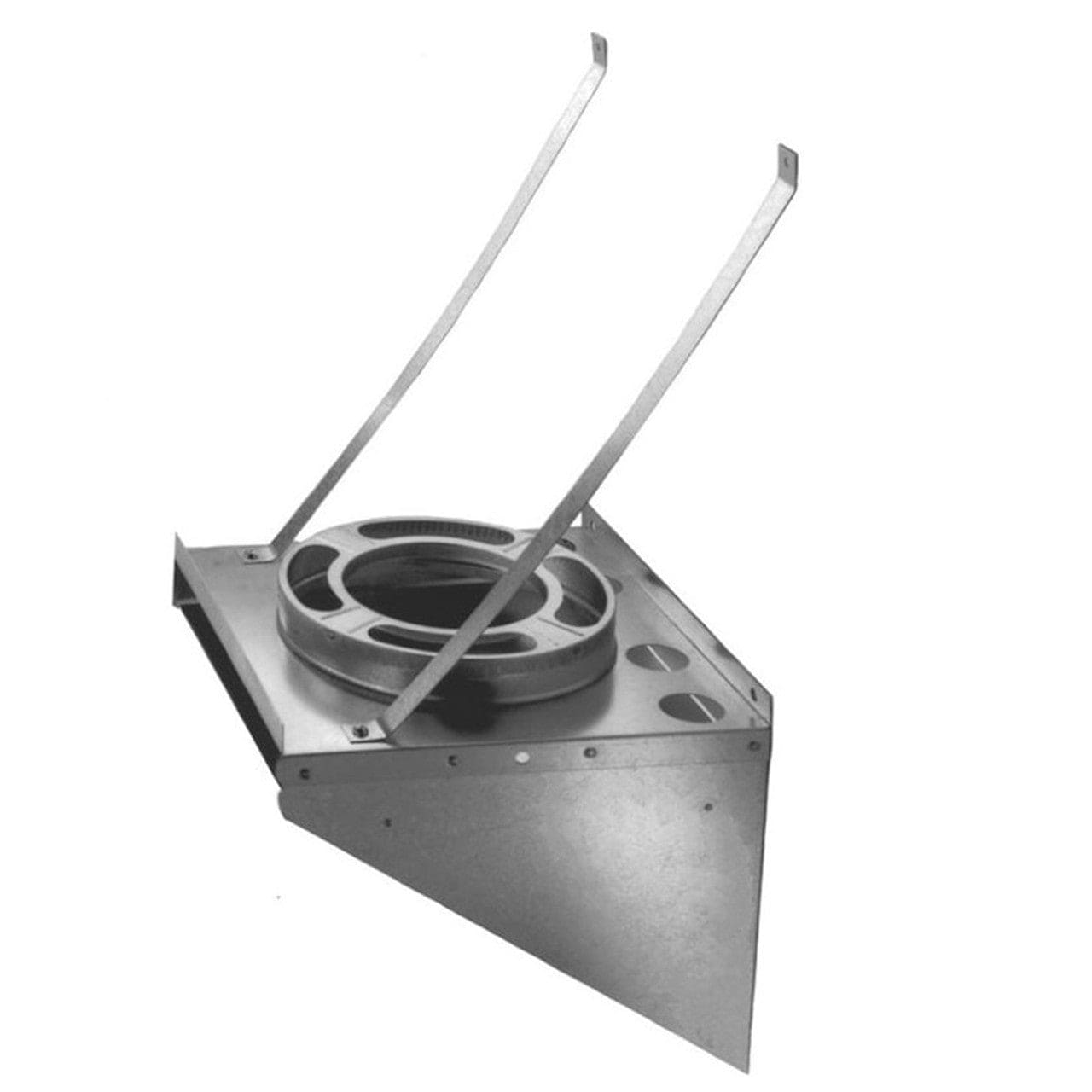 8" DuraVent DuraPlus Stainless Steel Tee Support Bracket - 8DP-TSBSS - Chimney Cricket