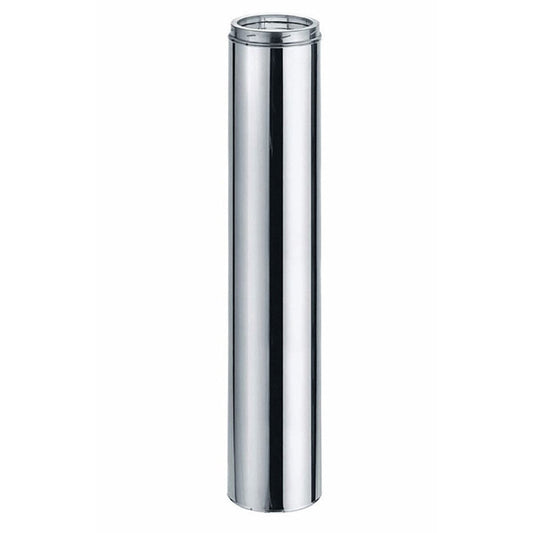 6" x 48" Duravent DuraTech Factory-Built Double-Wall Stainless Steel Chimney Pipe - 6DT-48SSCF - Chimney Cricket