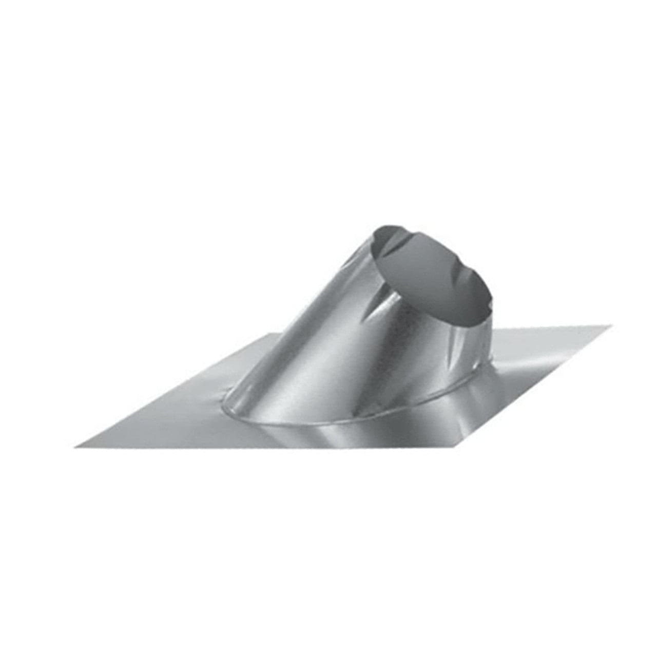 6" DuraVent DuraTech Aluminum 0/12 - 6/12 Roof Flashing - 6DT-F6DSA - Chimney Cricket