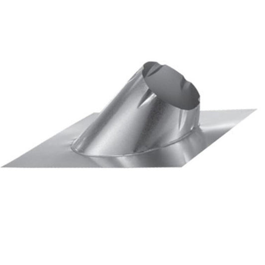 13/12 - 18/12 DuraVent DuraTech Galvalume Adjustable Roof Flashing - 8DT-F18 - Chimney Cricket