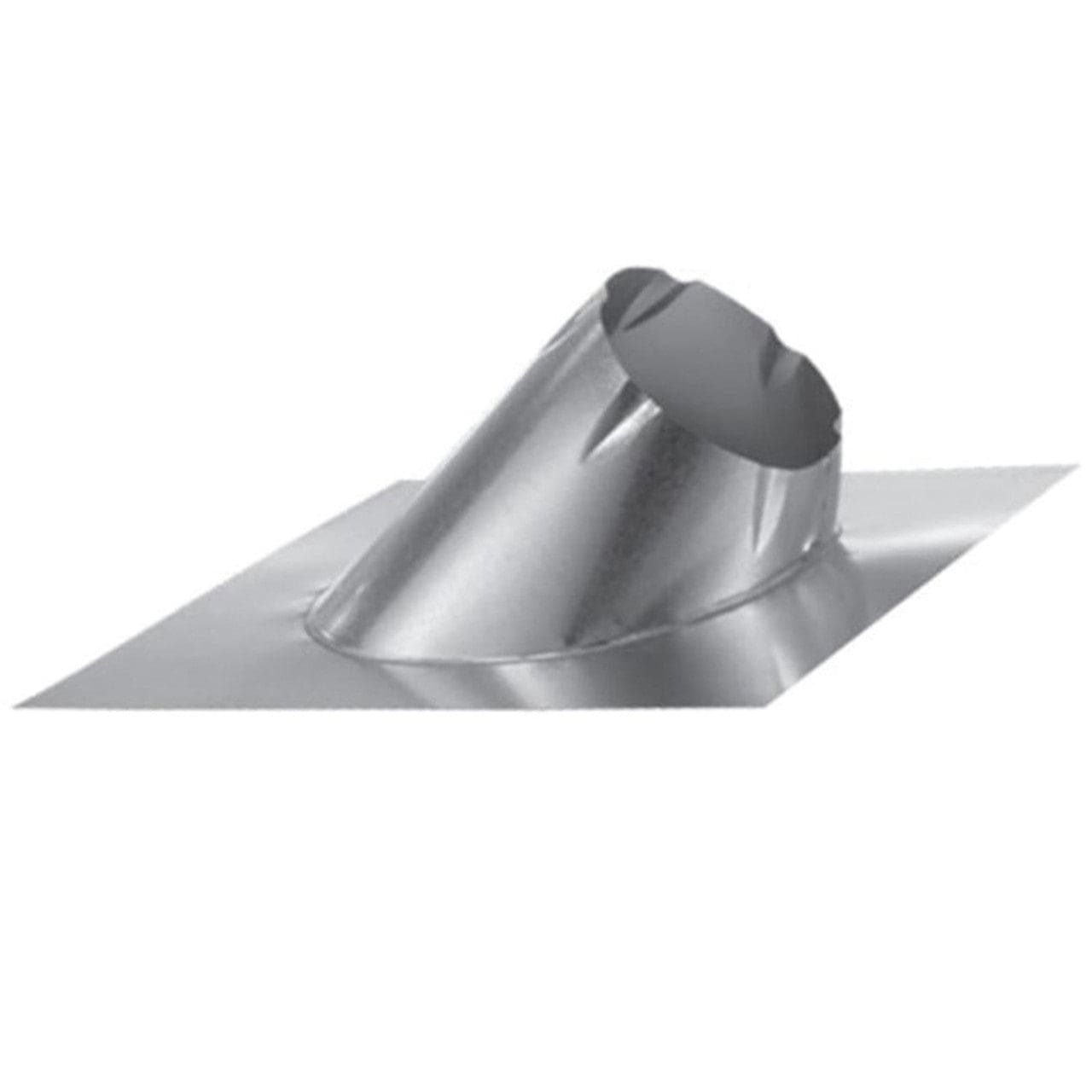 7/12 - 12/12 DuraVent DuraTech Galvalume Adjustable Roof Flashing - 8DT-F12 - Chimney Cricket