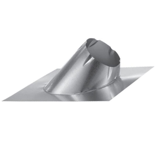 7/12 - 12/12 DuraVent DuraTech Galvalume Adjustable Roof Flashing - 8DT-F12 - Chimney Cricket