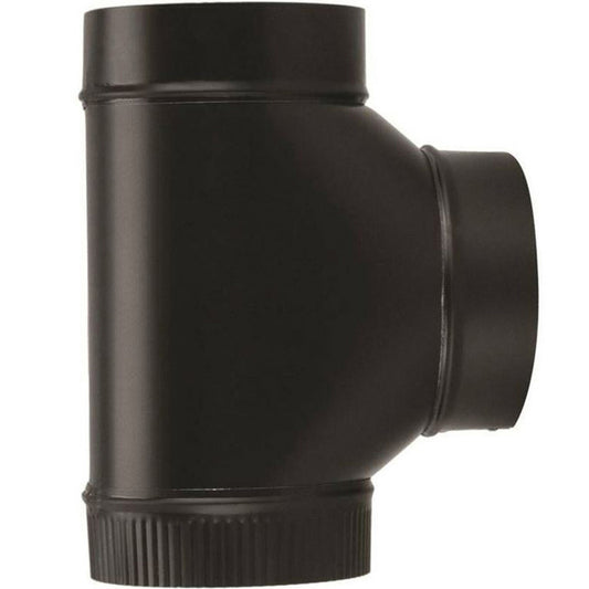 5" Snap-Lock Black Tee - BM0082 - Chimney Cricket