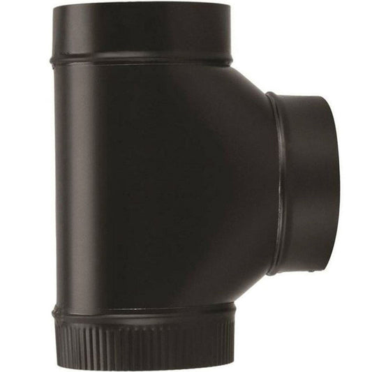 7" Snap-Lock Black Tee - BM0084 - Chimney Cricket