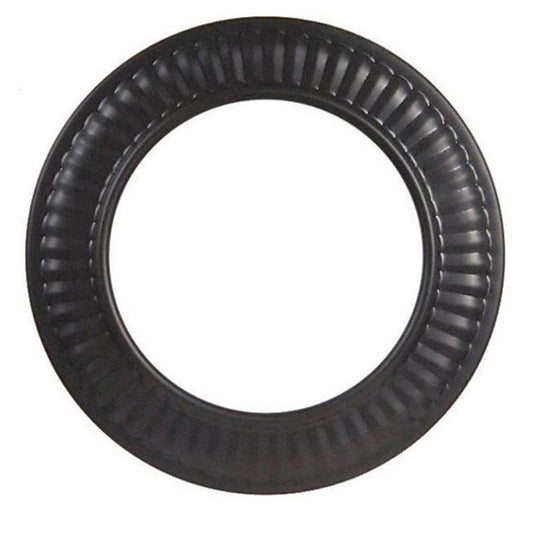 7" Snap-Lock Black Trim Collar - BM0095 - Chimney Cricket