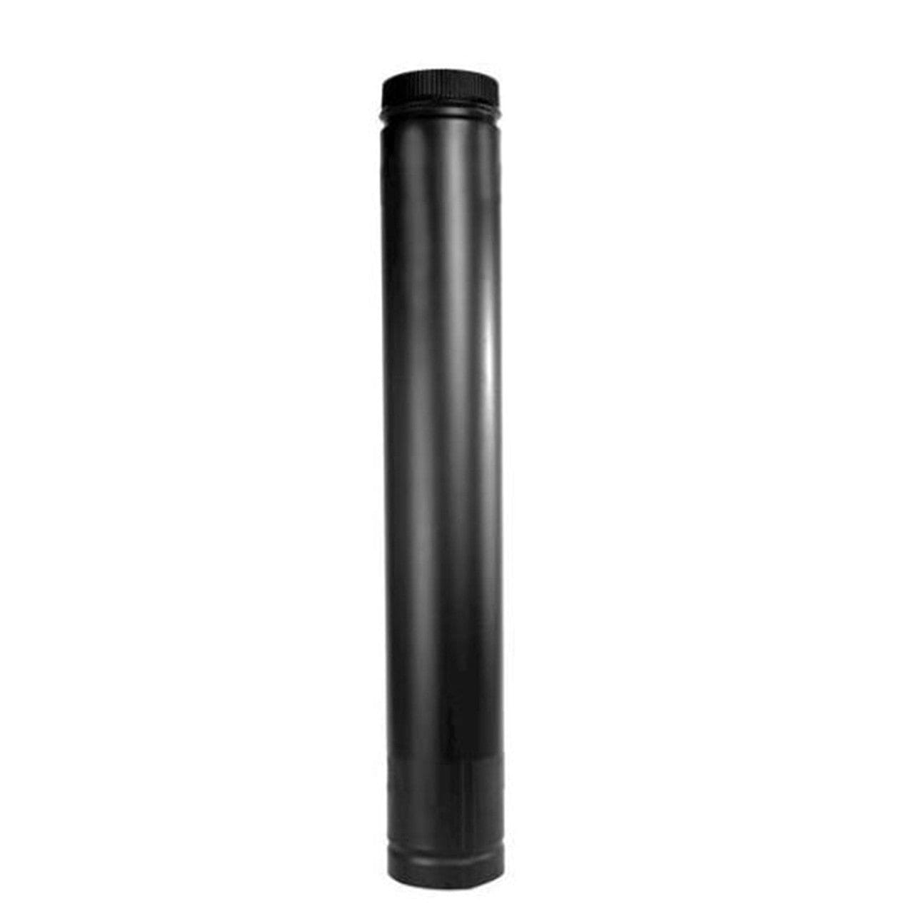 6" Selkirk DSP Double-Wall Stove Pipe Adjustable 38" - 68" Telescoping Vent Pipe - Chimney Cricket