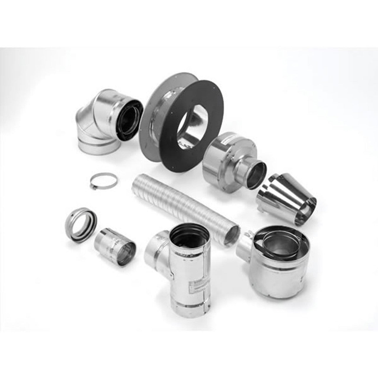 4" Selkirk Direct-Temp Termination Kit Up And Out Horizontal - 4DTM-UK - Chimney Cricket