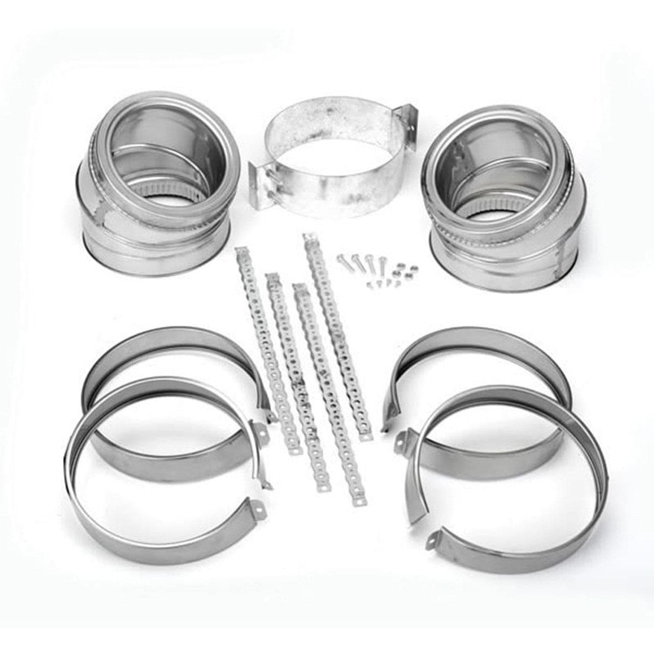 6" Selkirk SuperPro 30-Degree Elbow Kit - SPR6EL30K - Chimney Cricket