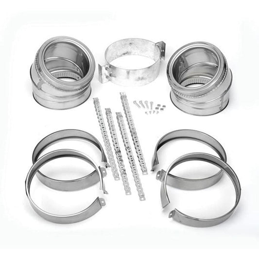 7" Selkirk SuperVent 30-Degree Elbow Kit - JSC7SE3K - Chimney Cricket
