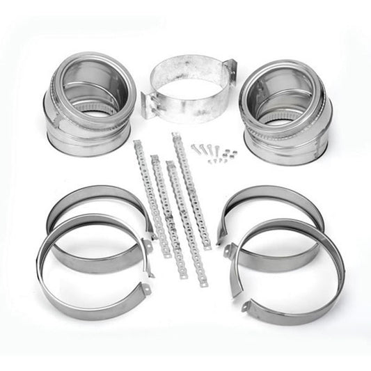 8" Selkirk SuperPro 30-Degree Elbow Kit - SPR8EL30K - Chimney Cricket