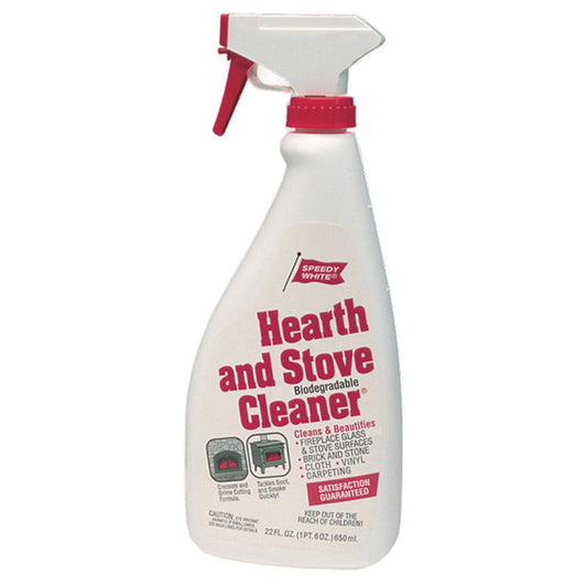 (1 Case of 12) 22 Oz. Spray Bottles Speedy White Hearth And Stove Cleaner - Chimney Cricket