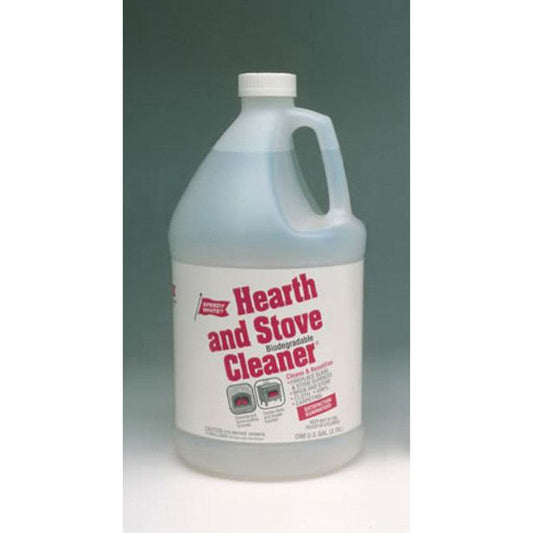 (1 Case of 4 Gallons) Speedy White Hearth And Stove Cleaner - Chimney Cricket