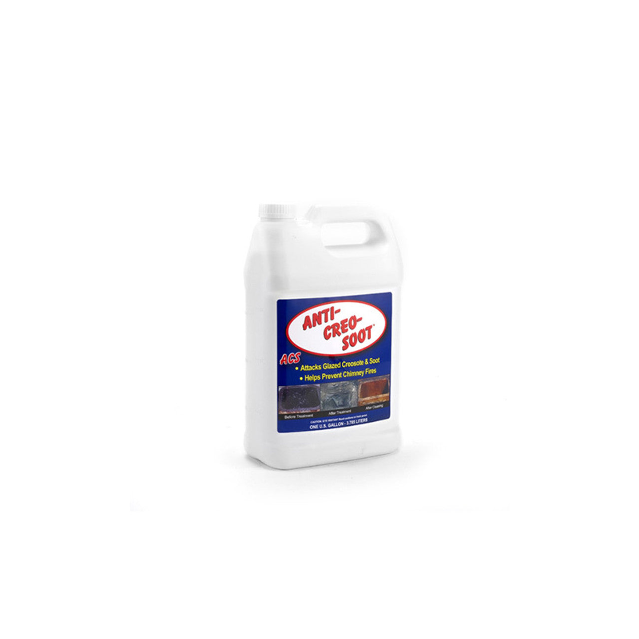 1-Gallon Containers of ACS Anti-Creo-Soot Creosote Remover (1 Case of 4) - 300001 - Chimney Cricket