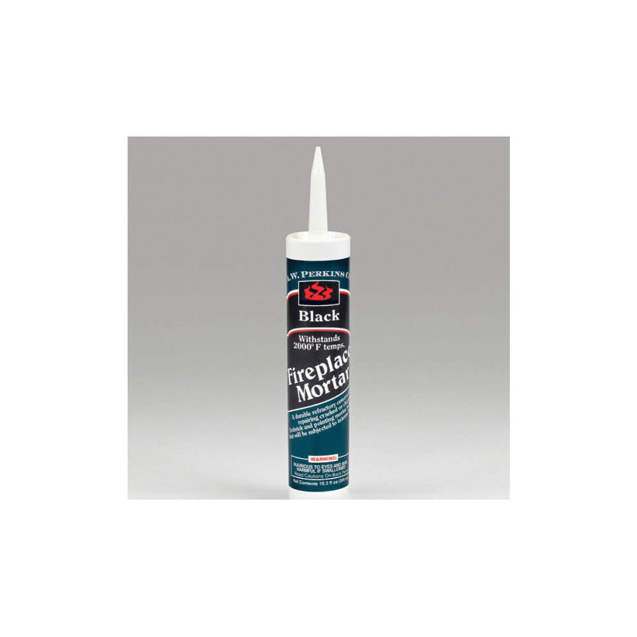 Black Fireplace Mortar 10.3 Oz. Cartridge - (1 Case of 12) - 30 - Chimney Cricket