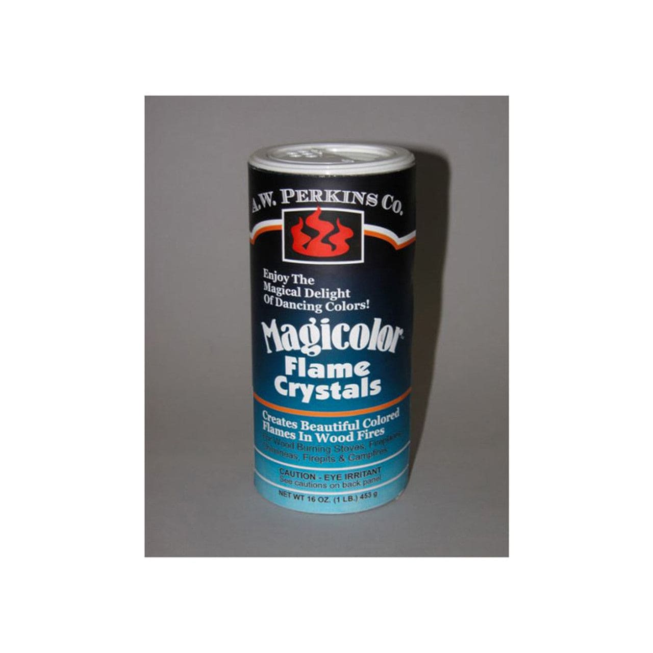 Magicolor Flame Crystals 16oz. Shaker Canister (1 Case of 12) - 280 - Chimney Cricket