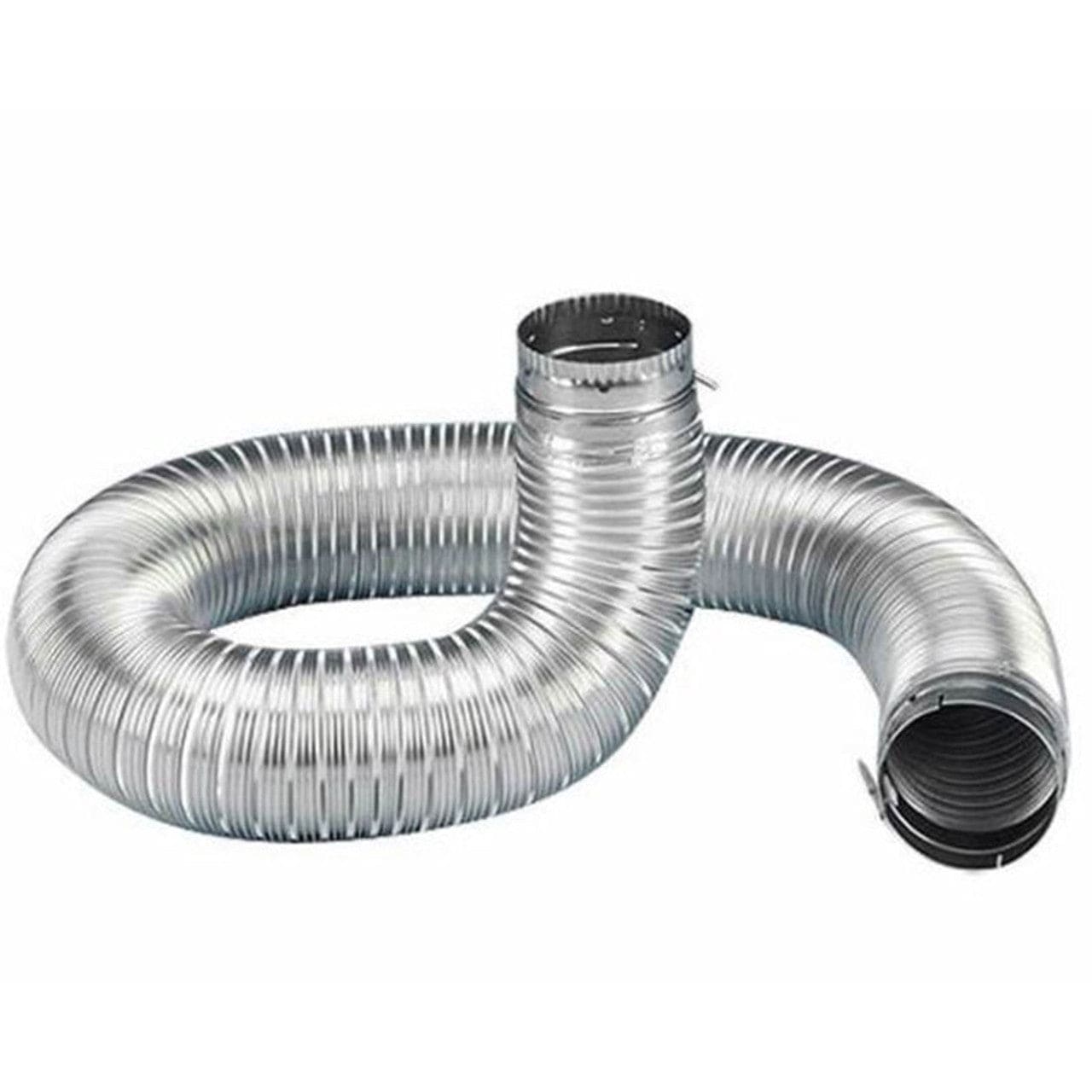 Premium Flexible 4" x 6' Dryer Vent Pipe - 110107 - Chimney Cricket