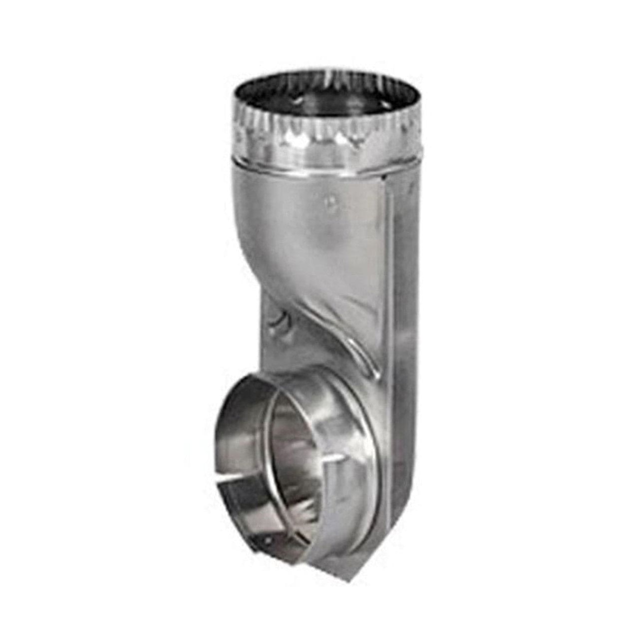 4" Rigid Dryer Vent Dryer Offset Elbow - 110110 - Chimney Cricket