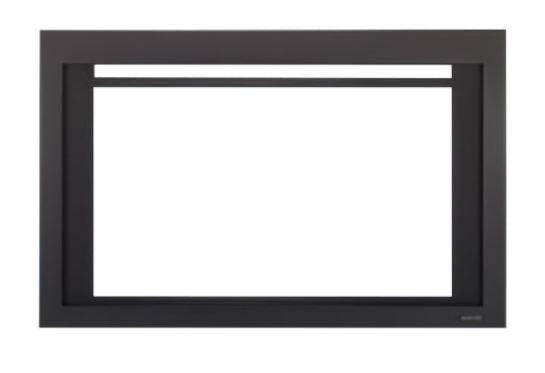 Majestic 35" Clean Screen Front - Black - Chimney Cricket