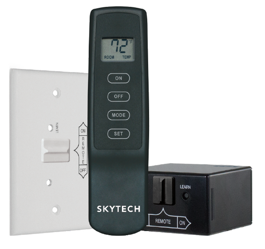 Skytech 1001TH-A  ON/OFF/MODE/TSTAT Remote With Receiver - Chimney Cricket