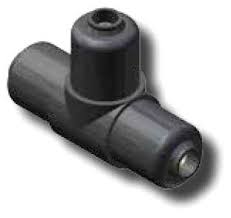 Tee, 1" CTS X 1" CTS X 1" CTS, 3-Way Mechanical, ConStab, TE16CTS, 3259-50-1008-AA - Chimney Cricket