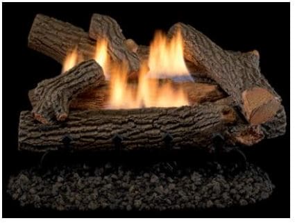 Superior F0068 24" Crescent Hill Concrete Logs - Chimney Cricket