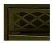 Monessen 32" Filigree Panels - Black - For GCUF models - Chimney Cricket