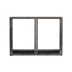 New - Forged Iron Frame with Operable Doors - Chimney Cricket