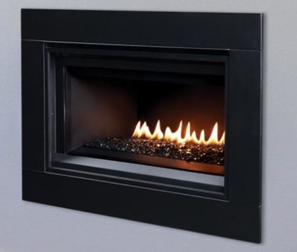 Superior F4895 35" DV Contemporary Linear Fireplace with Electronic Valve, LP - Chimney Cricket