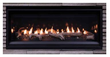 Superior F4899 45" DV Contemporary Linear Fireplace with Electronic Valve, LP - Chimney Cricket