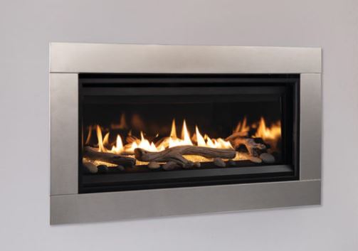 Superior F4183 35" DV Contemporary Linear Fireplace with Electronic Valve - NG - Chimney Cricket
