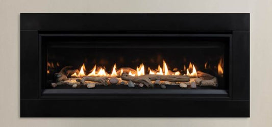 Superior F4904 55" DV Contemporary Linear Fireplace with Electronic Valve, LP - Chimney Cricket