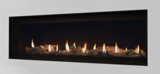 Superior F4395 84" Linear DV Fireplace with Electronic Ignition - NG - Chimney Cricket