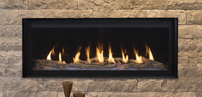 Superior F4847 48" Linear DV Fireplace with Electronic Ignition and Lights - NG - Chimney Cricket