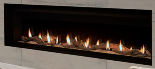 Superior F4391 72" Linear DV Fireplace with Electronic Ignition and Lights - NG - Chimney Cricket