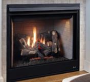 Superior F4305 40" Top / Rear Vent DV Fireplace with Electronic Valve, NG - Chimney Cricket