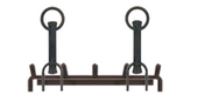 Superior H2227 Mission Andiron Kit ** - Chimney Cricket