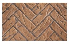 Superior H7943 See-Thru Buff Herringbone Ceramic Brick Liner Kit - Chimney Cricket