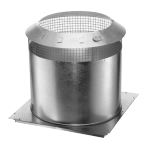 Duravent 14" DuraTech Attic Insulation Shield - 14DTIS, 810000377 - Chimney Cricket