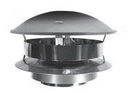 Duravent 8" DuraTech Canada Rain Cap - Chimney Cricket