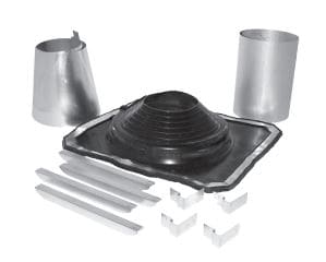 Duravent DuraTech Rubber Boot Flashing Kit - 200275 - Chimney Cricket