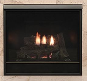 Empire WMH Deluxe 32" Tahoe Clean-Face Direct Vent Fireplace with Millivolt Control, LP - Chimney Cricket