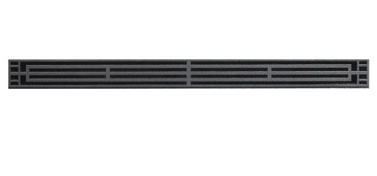 Empire Mission Louvers - Black - Chimney Cricket