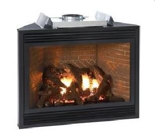 Empire Luxury 36" Tahoe Direct Vent Fireplace with Blower - Natural Gas - Chimney Cricket