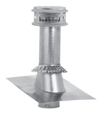 Duravent 5" BV Roof Top Termination Kit - 810017732 - Chimney Cricket