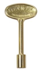 Dante 3" Key - Brass - Carded - Chimney Cricket