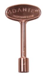 Dante 3" Key - Bright Copper - Carded - Chimney Cricket