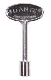 Dante 8" Key - Chrome - Carded - Chimney Cricket