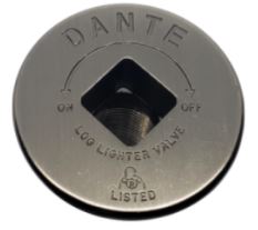 Dante Floor Plate - Pewter - Chimney Cricket
