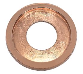 Dante Decorative Floor Plate Ring - Bright Copper - Chimney Cricket