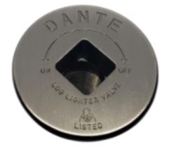 Dante Floor Plate - Satin Nickel - Chimney Cricket